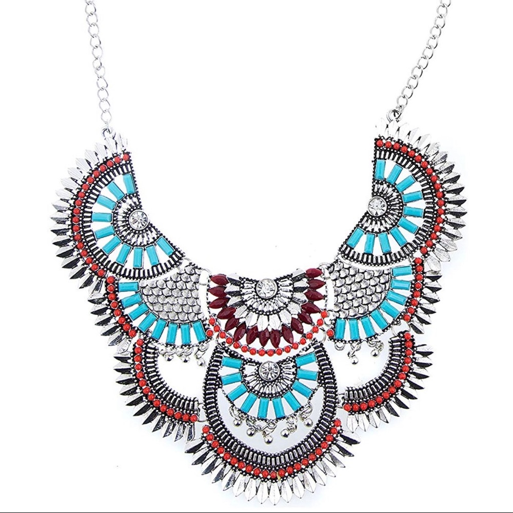 Boho Bib necklace
